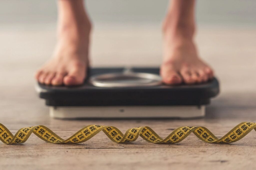 scale
weight loss